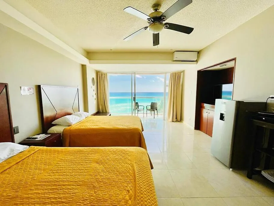アパート Ocean View Suite 2 Min Walking To Coco Bongo Od110 カンクン
