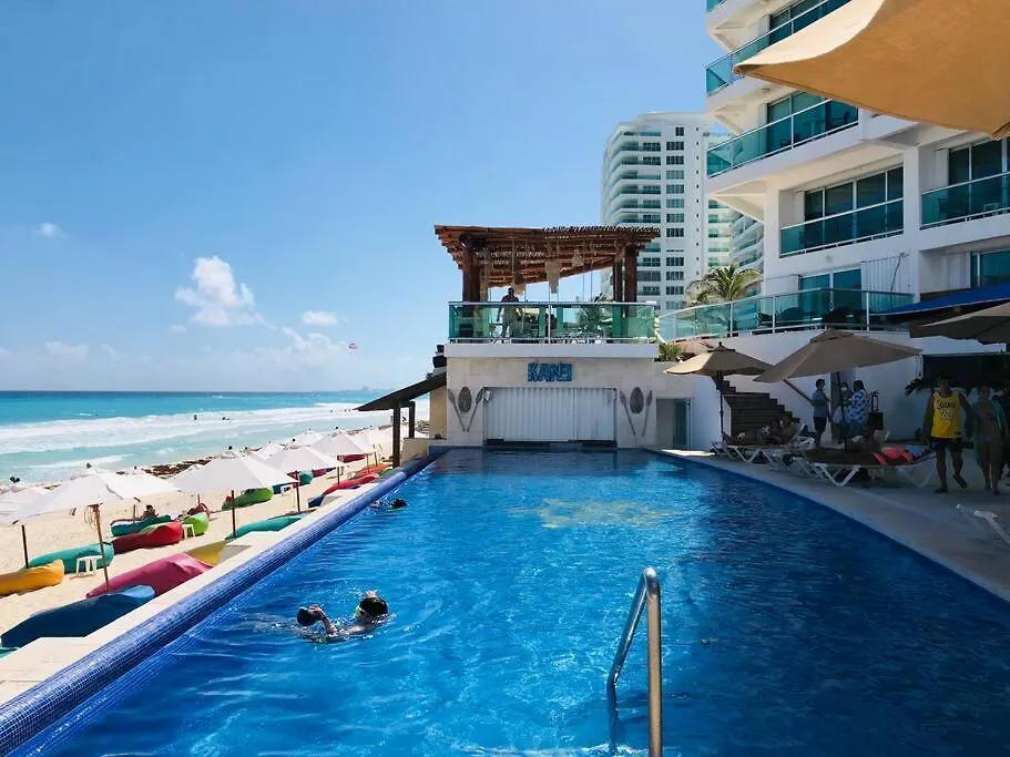 Ocean View Suite 2 Min Walking To Coco Bongo Od110 カンクン アパート