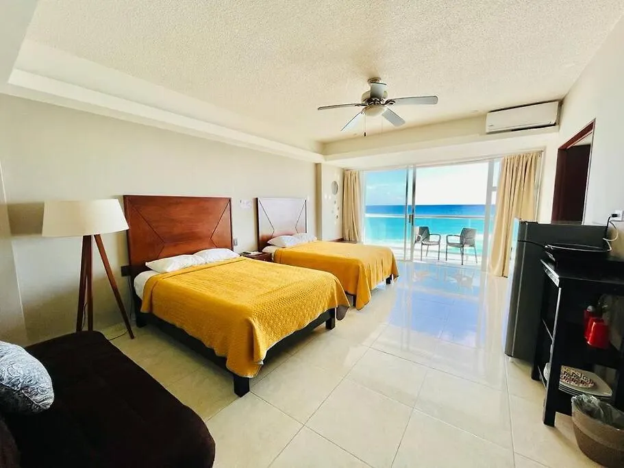 Appartement Ocean View Suite 2 Min Walking To Coco Bongo Od110 Cancún
